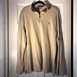 Men’s Polo 1/4 Zip Pullover